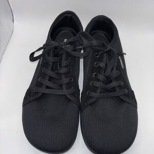 Hobibear Mens Barefoot Minimalist Sneakers Black Wide Toe Box GS7968H Size 46